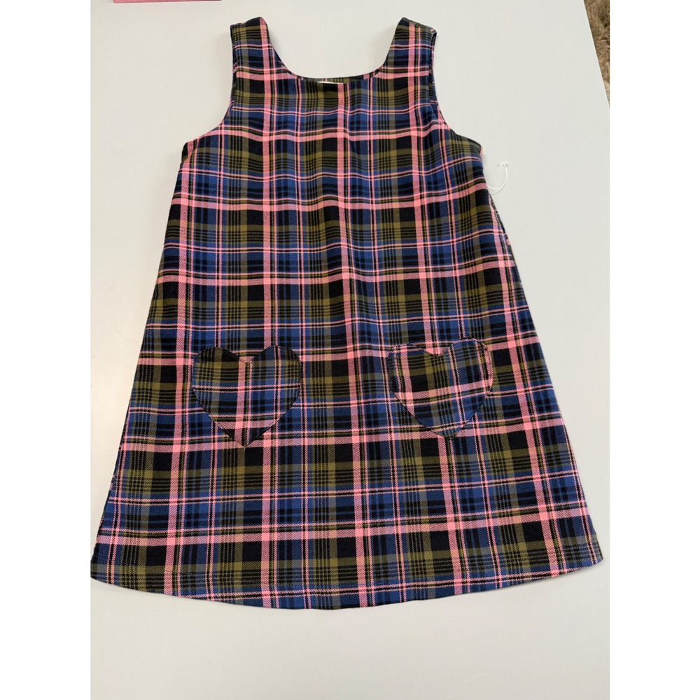 NWOT NEW Old Navy Toddler Girls Sz 5T Plaid  Dress ADD YOUR OWN SHIRT,2949